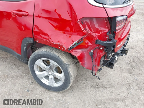 2021 Jeep Compass Latitude z VIN 3C4NJDBB4MT540632, wystawiony jako IAAI lot #41937767 z przebiegiem 15 613 mil mil oraz . Historia ofert i sprzedaży dostępna na DreamBid. Obrazek 6.
