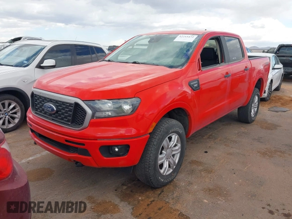 2020 Ford Ranger XL with VIN 1FTER4FH3LLA10430, listed as a IAAI auction lot 42215472 with 23,692 mi miles and . Bid and sale history available at DreamBid. Image 2.