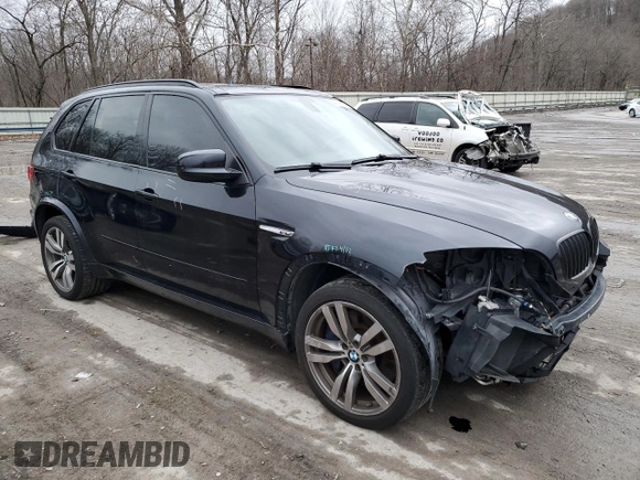 2013 BMW X5 M with VIN 5YMGY0C51DLL15660, listed as a Copart auction lot 84766244 with 113,007 mi miles and Salvage Title. Bid and sale history available at carsss.com. Image 4.