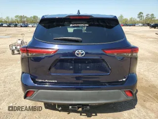 2020 Toyota Highlander LE with VIN 5TDZZRAH7LS505153, listed as a Copart auction lot 50368145 with 68,516 mi miles and Salvage title. Bid and sale history available at DreamBid. Image 6.