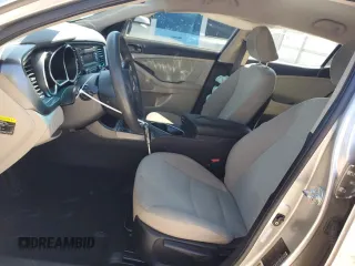 2014 Kia Optima LX with VIN KNAGM4A70E5454889, listed as a Copart auction lot 53549595 with 128,780 mi miles and Salvage title. Bid and sale history available at DreamBid. Image 7.