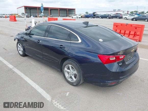 2016 Chevrolet Malibu LS z VIN 1G1ZB5ST9GF278692, wystawiony jako IAAI lot #42369208 z przebiegiem 148 195 mil mil oraz . Historia ofert i sprzedaży dostępna na DreamBid. Obrazek 3.
