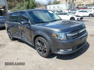 2015 Ford Flex SEL with VIN 2FMGK5C84FBA00500, listed as a IAAI auction lot 41939751 with 99,853 mi miles. Bid and sale history available at carsss.com. Image 1.