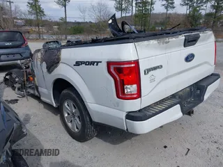 2017 Ford F-150 XL with VIN 1FTMF1C8XHFB61388, listed as a IAAI auction lot 41721235 with Not Provided miles. Bid and sale history available at carsss.com. Image 3.