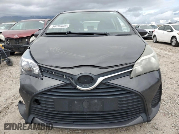 2015 Toyota Yaris L z VIN VNKKTUD30FA035966, wystawiony jako Copart lot #56693685 z przebiegiem 155 284 mil mil oraz Szkoda całkowita • Salvage title. Historia ofert i sprzedaży dostępna na DreamBid. Obrazek 5.