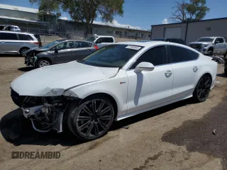 2012 Audi A7 Prestige с VIN WAU2GAFC3CN068860, выставлен на аукционе Copart как лот 57690965 с пробегом 118 024 миль миль и Списание • Salvage title. История ставок и продаж доступна на DreamBid. Изображение 1.
