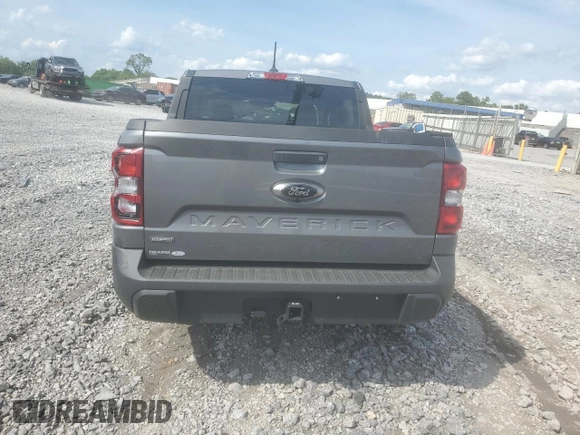 2024 Ford Maverick XLT with VIN 3FTTW8H34RRB36752, listed as a Copart auction lot 57611195 with 4,568 mi miles and Salvage title. Bid and sale history available at DreamBid. Image 6.