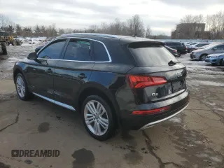 2018 Audi Q5 Premium Plus with VIN WA1BNAFY6J2192957, listed as a Copart auction lot 45872985 with 127,783 mi miles and Salvage Title. Bid and sale history available at carsss.com. Image 2.