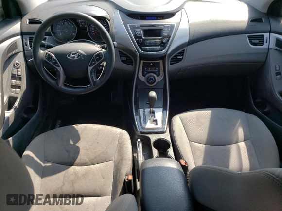 2013 Hyundai Elantra GLS with VIN 5NPDH4AE1DH233633, listed as a Copart auction lot 60449585 with 124,839 mi miles and Clean title. Bid and sale history available at DreamBid. Image 8.