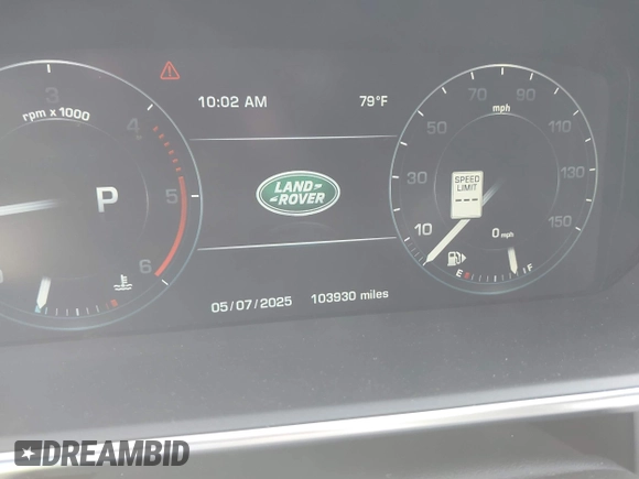 2016 Land Rover Range Rover HSE z VIN SALGS2KF7GA267218, wystawiony jako IAAI lot #42192844 z przebiegiem 103 930 mil mil oraz . Historia ofert i sprzedaży dostępna na DreamBid. Obrazek 7.