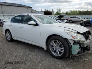 2012 Infiniti G25 Journey with VIN JN1DV6AP5CM813125, listed as a Copart auction lot 52281745 with 88,525 mi miles and Salvage Title. Bid and sale history available at carsss.com. Image 4.