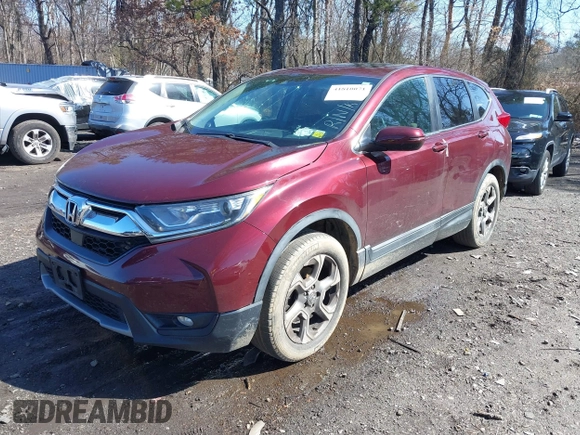 2017 Honda CR-V EX with VIN 2HKRW2H54HH688875, listed as a IAAI auction lot 41810071 with 146,058 mi miles. Bid and sale history available at carsss.com. Image 17.