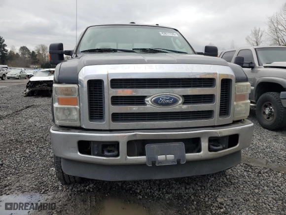 2008 Ford Super Duty F-250 SRW XL with VIN 1FTSW21528EE45027, listed as a Copart auction lot 43811735 with 157,896 mi miles and Salvage Title. Bid and sale history available at carsss.com. Image 5.