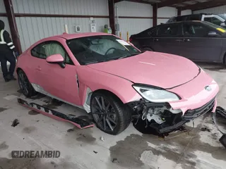 2024 Subaru BRZ Limited with VIN JF1ZDBE10R8701179, listed as a IAAI auction lot 42028276 with 7,378 mi miles. Bid and sale history available at carsss.com. Image 1.