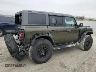 2024 Ford Bronco Raptor z VIN 1FMEE0RR5RLA40316, wystawiony jako Copart lot #85676734 z przebiegiem 7 194 mil mil oraz Szkoda całkowita • Salvage title. Historia ofert i sprzedaży dostępna na DreamBid. Obrazek 3.