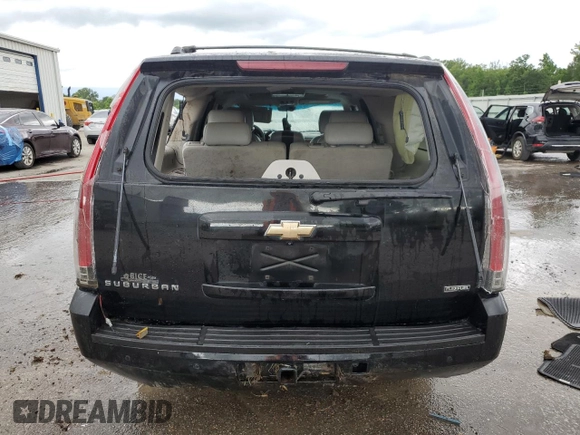 2007 Chevrolet Suburban LT with VIN 3GNFC16057G303416, listed as a Copart auction lot 61447985 with Not provided miles and Salvage title. Bid and sale history available at DreamBid. Image 6.