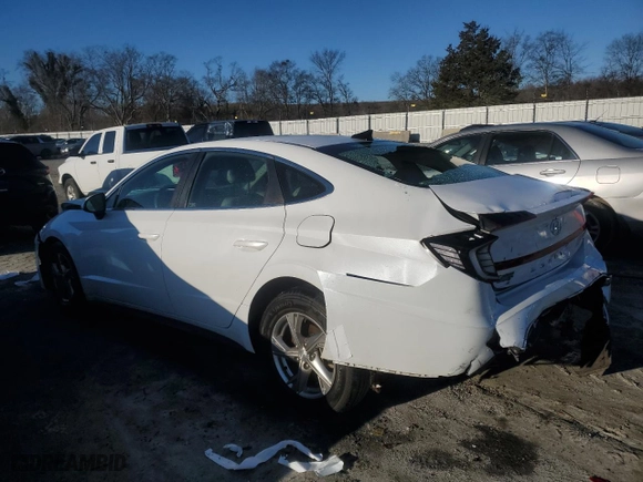 2022 Hyundai Sonata SE with VIN 5NPEG4JAXNH145749, listed as a Copart auction lot 86894104 with 49,475 mi miles and Salvage Title. Bid and sale history available at carsss.com. Image 2.