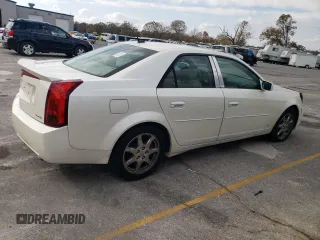 2007 Cadillac CTS with VIN 1G6DP577270164828, listed as a Copart auction lot 78255194 with 96,417 mi miles and Salvage Title. Bid and sale history available at carsss.com. Image 3.