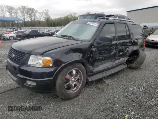 2005 Ford Expedition Limited with VIN 1FMFU20585LA67808, listed as a Copart auction lot 51276915 with 242,206 mi miles and Salvage Title. Bid and sale history available at carsss.com. Image 1.