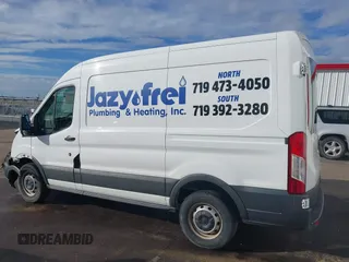 2017 Ford Transit with VIN 1FTYR1CM6HKA89795, listed as a IAAI auction lot 41654927 with 96,489 mi miles and . Bid and sale history available at DreamBid. Image 15.