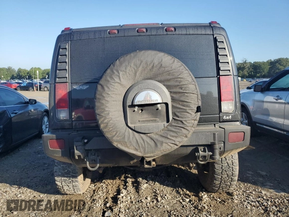 2006 Hummer H2 with VIN 5GRGN23U26H117081, listed as a Copart auction lot 71975384 with 0 mi miles and Clean Title. Bid and sale history available at carsss.com. Image 6.