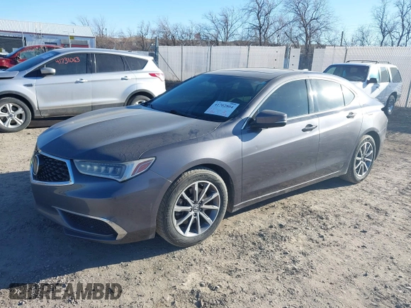 2020 Acura TLX with VIN 19UUB1F3XLA009341, listed as a IAAI auction lot 41702804 with 76,508 mi miles. Bid and sale history available at carsss.com. Image 18.