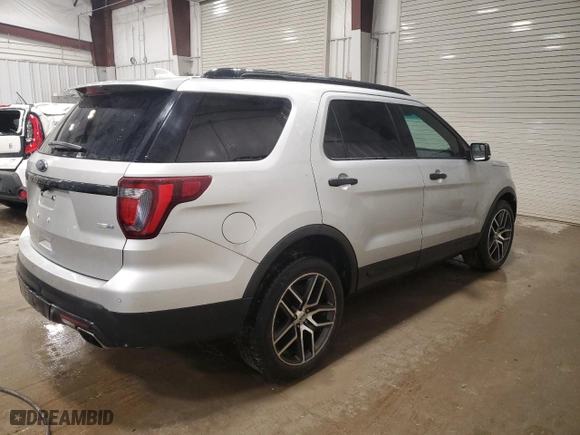2016 Ford Explorer Sport with VIN 1FM5K8GT7GGC13281, listed as a Copart auction lot 49869555 with 179,229 mi miles and Non Repairable. Bid and sale history available at carsss.com. Image 3.