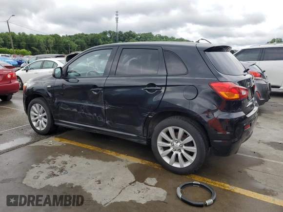 2011 Mitsubishi Outlander SE with VIN JA4AR4AUXBZ024544, listed as a Copart auction lot 58465235 with 152,914 mi miles and Salvage title. Bid and sale history available at DreamBid. Image 2.