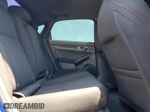 2022 Honda Civic Si with VIN 2HGFE1E51NH471195, listed as a Copart auction lot 55349515 with 26,032 mi miles and Salvage Title. Bid and sale history available at DreamBid. Image 10.