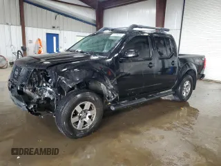2011 Nissan Frontier Pro-4X with VIN 1N6AD0EV0BC445589, listed as a Copart auction lot 55286055 with 155,027 mi miles and Salvage title. Bid and sale history available at DreamBid. Image 1.