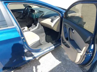 2014 Hyundai Elantra SE with VIN KMHDH4AEXEU122503, listed as a IAAI auction lot 42023525 with 1 mi miles. Bid and sale history available at carsss.com. Image 5.