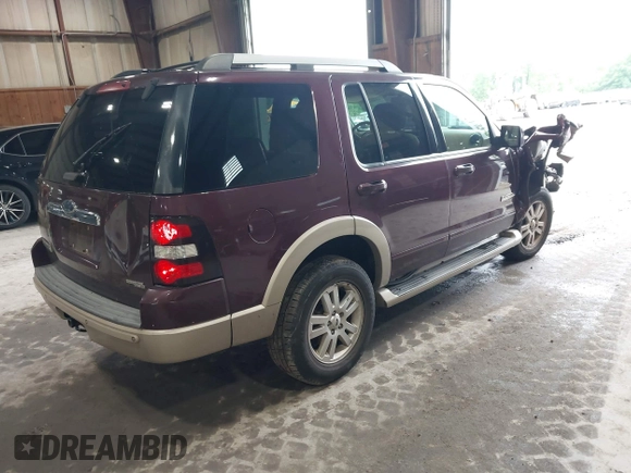 2006 Ford Explorer Eddie Bauer with VIN 1FMEU74E06UB08138, listed as a IAAI auction lot 42485188 with 196,708 mi miles and . Bid and sale history available at DreamBid. Image 4.