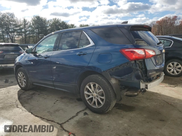 2019 Chevrolet Equinox LT with VIN 2GNAXKEV5K6295355, listed as a Copart auction lot 82251694 with 47,230 mi miles and Salvage Title. Bid and sale history available at DreamBid. Image 2.