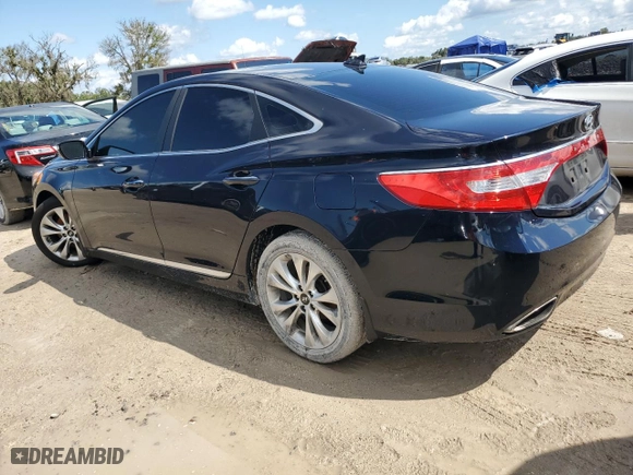 2013 Hyundai Azera with VIN KMHFG4JG1DA220395, listed as a Copart auction lot 73774624 with 0 mi miles and Salvage Title. Bid and sale history available at carsss.com. Image 2.