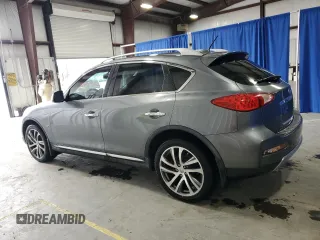 2017 Infiniti QX50 z VIN JN1BJ0RP1HM383833, wystawiony jako Copart lot #55460985 z przebiegiem 96 036 mil mil oraz Czysty tytuł • Clean title. Historia ofert i sprzedaży dostępna na DreamBid. Obrazek 2.