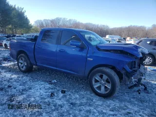 2016 Ram 1500 Sport with VIN 1C6RR6MT2GS356024, listed as a Copart auction lot 41402355 with 136,343 mi miles and Salvage Title. Bid and sale history available at carsss.com. Image 4.
