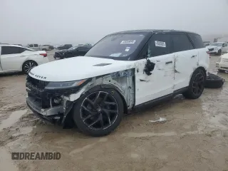 2023 Land Rover Range Rover Sport SE with VIN SAL1P9EU8PA108931, listed as a Copart auction lot 43055095 with 27,104 mi miles and Salvage Title. Bid and sale history available at DreamBid. Image 1.