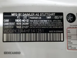 2017 Mercedes-Benz SLC 300 z VIN WDDPK3JA4HF141251, wystawiony jako Copart lot #71945714 z przebiegiem 47 165 mil mil oraz Szkoda całkowita • Salvage title. Historia ofert i sprzedaży dostępna na DreamBid. Obrazek 13.
