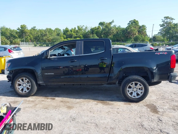 2018 Chevrolet Colorado 4WD LT z VIN 1GCGTCEN0J1265248, wystawiony jako IAAI lot #42247568 z przebiegiem 74 863 mil mil oraz . Historia ofert i sprzedaży dostępna na DreamBid. Obrazek 15.