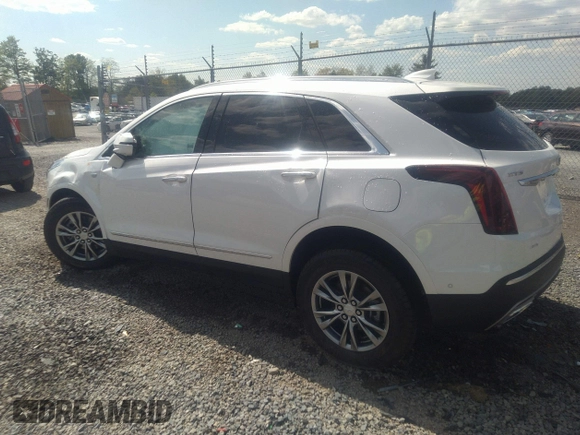 2023 Cadillac XT5 AWD Premium Luxury with VIN 1GYKNDRS5PZ141071, listed as a IAAI auction lot 36571530 with 2,822 mi miles and . Bid and sale history available at DreamBid. Image 3.