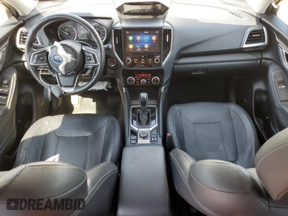 2019 Subaru Forester Touring with VIN JF2SKAWC7KH466332, listed as a Copart auction lot 58050745 with 58,017 mi miles and Salvage title. Bid and sale history available at DreamBid. Image 8.