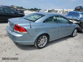 2007 Volvo C70 with VIN YV1MC68277J018897, listed as a Copart auction lot 68063284 with 167,666 mi miles and Clean Title. Bid and sale history available at carsss.com. Image 3.