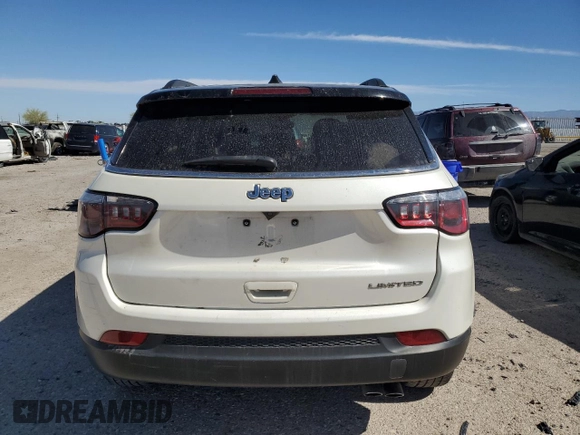 2019 Jeep Compass Limited with VIN 3C4NJCCB4KT646746, listed as a Copart auction lot 54432665 with 85,091 mi miles and Clean title. Bid and sale history available at DreamBid. Image 6.