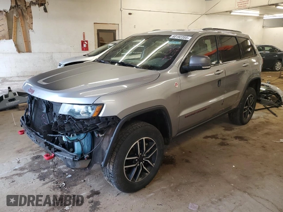 2021 Jeep Grand Cherokee Trailhawk with VIN 1C4RJFLG1MC814937, listed as a Copart auction lot 60192355 with 126,561 mi miles and Non repairable. Bid and sale history available at DreamBid. Image 1.