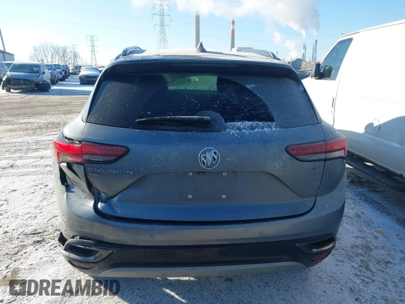 2021 Buick Envision Preferred with VIN LRBFZMR45MD198701, listed as a IAAI auction lot 41416233 with 70,240 mi miles and . Bid and sale history available at carsss.com. Image 16.