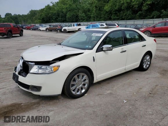 2012 Lincoln MKZ with VIN 3LNHL2JCXCR800433, listed as a Copart auction lot 64657415 with 172,437 mi miles and Salvage title. Bid and sale history available at DreamBid. Image 1.