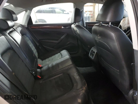 2013 Volkswagen Passat SEL Premium with VIN 1VWCH7A38DC047575, listed as a Copart auction lot 44623015 with 159,370 mi miles and Salvage Title. Bid and sale history available at carsss.com. Image 10.
