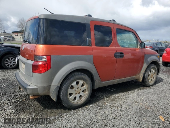2004 Honda Element EX with VIN 5J6YH28684L029955, listed as a Copart auction lot 51153595 with 306,027 mi miles and Salvage title. Bid and sale history available at DreamBid. Image 3.
