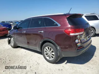2017 Kia Sorento LX with VIN 5XYPGDA32HG193056, listed as a Copart auction lot 45676215 with 120,100 mi miles and Salvage Title. Bid and sale history available at carsss.com. Image 2.