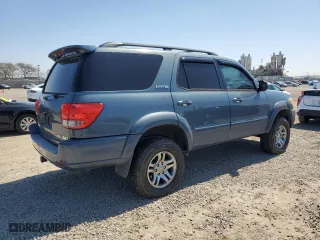 2006 Toyota Sequoia Limited with VIN 5TDBT48A46S275140, listed as a Copart auction lot 50007505 with 291,840 mi miles and Salvage Title. Bid and sale history available at carsss.com. Image 3.